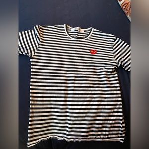 Striped L/S Comme Des Garçons Tee